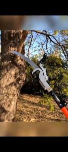 6-8M High Branch Shears Saw Telescopic High-Altitude Pruning Scissors Tree Cutter gergaji dahan pokok gardening tool