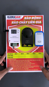 Bộ Báo Động Liên Gia (Chung cư Căn hộ Khu nhà ở Khu dân cư) Có Hiển Thị Số Nhà Bấm Chuông BLG-1NR