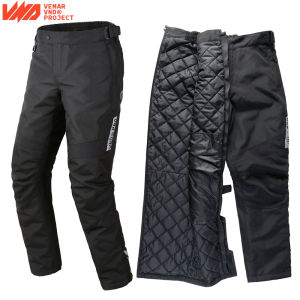 Winter Waterproof Motorcycle Overpants Quick Release Touring Moto Pants Mens Warm Windproof Motorbike Trousers CE Kneepads