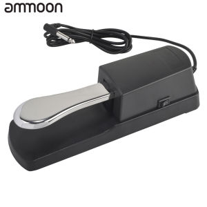 Ammoon Piano Keyboard Sustain Damper Pedal black
