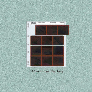10Pcs 135/120 Negatives Film Storage Pages Acid-free Bags Black&White Color Film Slide Preservers Pages Acid-free Film Bags.