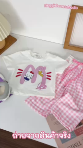 พร้อมส่ง ร86-ร87  5206 ชุดเด็กเซ็ทลูกคุณหนู