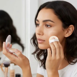 Fanbo Bye Bye Shine Power Foundation | Bedak sekaligus foundation