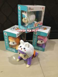 Mainan Bayi Merangkak bisa jalan lampu suara