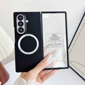 szhaiyu | Anti-drop Protect Magnetic wireless charging Phone Case For Samsung Galaxy Z Fold 8 7 6 5 Ultra Tempered Glass Screen Film Cover
