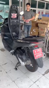 แบตจีพีเอ็กซ์ แบตเตอรี่ GPX DEMON GR200R ทุกรุ่น กำลังไฟ12V 6Ah แบตใหม่ HIDEO (HTX6-RS) BATTERY แบตมอเตอร์ไซค์ ประสิทธิภาพสูงใช้งานยาวนาน LH