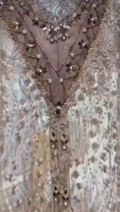 Harumma Dress Inner+Outer Mewah Aksen Brokat Payet Gamis Pesta Kondangan Wanita Dewasa Terbaru 2025 Gamis Muslim Trend Lebaran Wanita Kekinian Simple Elegan