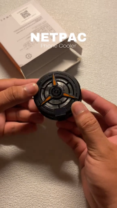 【New Arrival】NETPAC Fan cooler TL25 Funcooler Magnetic&Clip 2 in 1 LED Display Pendingin HP Radiator Cooling Fan Gaming RGB