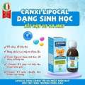 canxi sinh học LIPOCAL  giúp bé phát triển chiều cao , phòng còi xương ở trẻ, giúp xương chắc khỏe, tăng chiều cao vượt trội. 