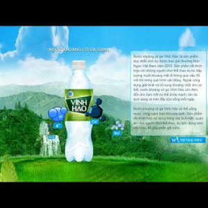 [ CHỈ GIAO ĐƠN HỎA TỐC HHCM ]  Nước Khoáng Vĩnh Hảo Có Ga 1 Thùng 24 Chai 500 Ml