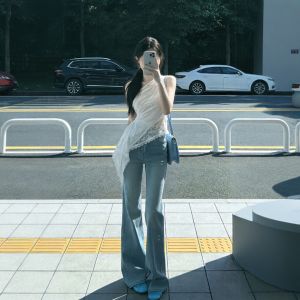 CHANGTONG | Bộ Đồ 2 Mảnh Thiết Kế Quai Ngang Thời Trang