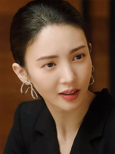 Minimalist Elegant Geometric Hoops Womens Fashion Jewelry Fresh out Alloy Plated Silver Gold Style Korean Earrings