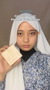 Wardah Colorfit Velvet Powder Foundation 11gr SPF 20 PA+++