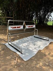 Rolbar untuk grandmax pickup model full bak bahan steinless