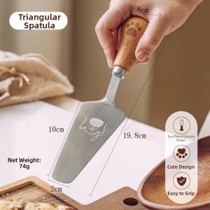 SHUEHO | Freestanding Stainless Steel Pizza Knife