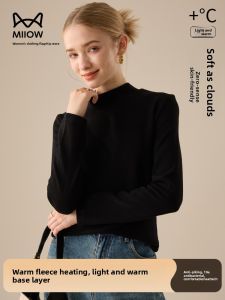 miiow | Warm Womens Knit Long Sleeve T-shirt