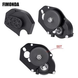 Plastic Complete Gearbox Transmission Assembled for Axial SCX24 Deadbolt C10 JLU Gladiator Bronco Wrangler C10 1/24 RC Crawler