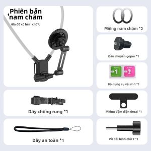 RQZN | Đế Kẹp Máy Quay Đeo Cổ Dành Cho Hoạt Động Ngoài Trời
