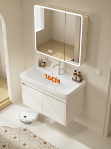 LANGXIANG | Narrow All-Aluminum Honeycomb Sink Cabinet 36cm