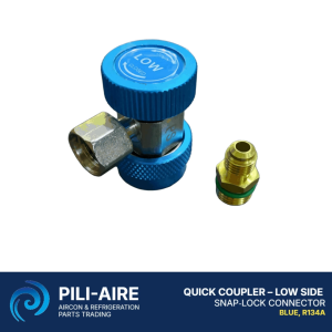 Quick Coupler – Low Side (Blue R134a)