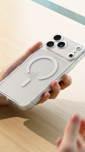 RINGKE® FUSION MAGNETIC iPhone 17 Pro Max/ 17 Pro Lightweight Velvety Soft Translucent Hard Frost Back Compatibl MagSafe