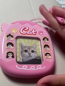 2026 Magnetic Drawing Board Cute Cat Hair Salon Toy DIY Stylist Doodle Pad Portable Educational Toys For Kids Birthday Gift