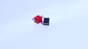 EELHOE | Hot 2/6Pcs Screw Terminal Block Connector 2Pin DIN Hi-Fi Speaker-Plug Connectors Red Black Electrical Equipment-Plug Connector