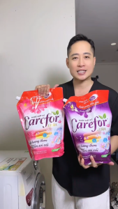 Combo 2 Nước giặt xả  Carefor Utra 36L sạch sâu thơm lâu bền màu mềm vải chính hãng 2 mùi hương
