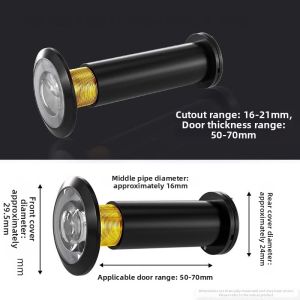 ZHENMIAO | Anti-theft Door Peephole Metal For Traditional Doors