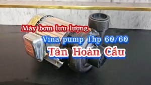 Máy bơm nước lưu lượng THC VINAPUMP 1HP (họng 60/60) - CHỈ BƠM NƯỚC AO HỒ