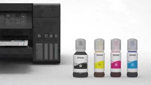 Epson 001 หมึกเติม หมึกสีย้อมสำหรับเครื่องพิมพ์ L4150/L4160/L5190/L6160/L6170