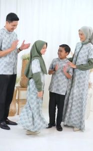 TERMURAH GIRIMERU FAMILY SAGE SARIMBIT NEW STEP LUBI 2025 YANG COCOK UNTUK OUTFIT LEBARAN KONDANGAN TERBARU KEKINIAN GAMIS  DAN KOKO