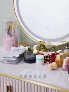 Makeup Organizer Box Multipurpose Dust-proof Desktop Cosmetic Skincare Storage Container Bekas Solek Cosmetic Drawer Container