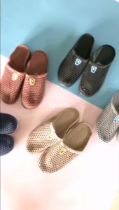 SandSo 1652GRS: Sepatu Karet Rubber Wanita Slip On Slipper Flat Teplek