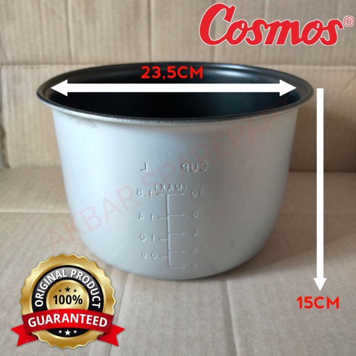 Panci Teflon Mejikom Cosmos Original 1.8L Kapasitas 1.8 Liter | Lazada ...