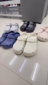 K รองเท้าหัวโต รุ่น AP4999 รองเท้านุ่มใส่สบายเท้า  Size 40-43 สี กรม ขาวครีม ครีม ดำ เทาอ่อน ใส่ได้ทั้งชายหญิง