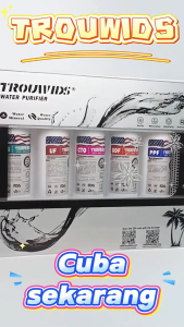 TROUWIDS 10 Inch Water Filter Drinking Water Filter 6 Stage Penapis Air Water Filters For Home 过滤器净水器