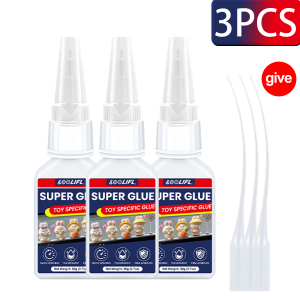 LOOLIFL | 1-5pcs Super Glue Instant Cyanoacrylate Adhesive High Strength Fast Drying for Metal Wood Plastic Ceramic Glass DIY Home Repair