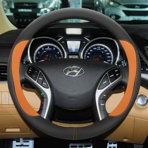 Old Hyundai Ix35 Elantra Langdong Famous Picture Tucsonix25 Shengda Steering Wheel Cover Genuine Leather Female Car Hand