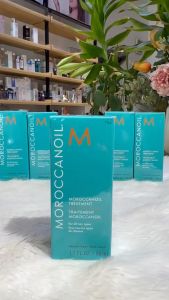 Tinh dầu dưỡng phục hồi tóc hư tổn khô xơ Moroccanoil Treatment 10ml/15ml