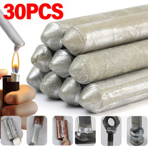 YESPERY 30Pcs Low Temperature Universal Welding Rod Easy Melt Aluminum Soldering Welding Rods No Need Solder Weld Tools