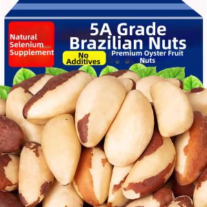 BAOGUOLE | Selenium Supplement Raw Unprocessed Large Size Brazil Nuts