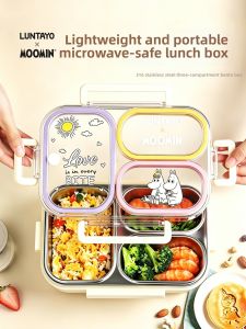 LUNTAYO | Microwave-Safe Stainless Steel Lunch Box