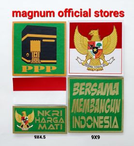 Logo UMMAT Patch Emblem Prepet Perekat Velkro Tactical Army Terbaru