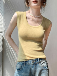 GEBEISHANG | Womens Wool Slim-Fitting Breathable Knit Top