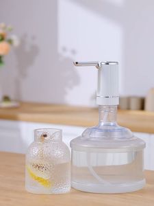 เครื่องปั๊มน้ำอัตโนมัติ 3 โหมด แบตเตอรี่ 1200mAh ชาร์จผ่าน USB พร้อมสายซิลิโคน เครื่องกดน้ำอัตโนมัติ ที่กดน้ำ ปั๊มน้ำจากถังน้ำ ที่ปั๊มน้ำดื่ม ปั๊มน้ำดื่มไฟฟ้า