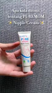 PURE Mom Nipple Cream 15gr Untuk Puting Kering dan Pecah-Pecah