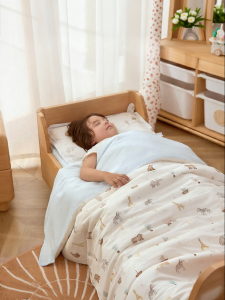 Luolai Kids | Moisture Wicking Silk Blend Toddler Bedding Set