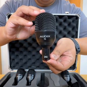 AUDIX FP5 ชุดไมโครโฟนสำหรับจ่อกลองชุด 5 ชิ้น มาพร้อม Hardcase และอุปกรณ์เสริมครบครัน AT Prosound