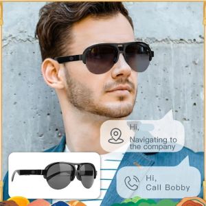 ♥100% sản phẩm gốc + Miễn phí vận chuyển♥Tzuzl F08 kính thông minh tai nghe chống Blu-ray tai nghe stereo kép Loa cảm ứng Bluetooth không dây Kính râm Tai nghe du lịch lái xe 2023